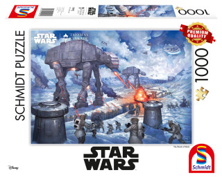 Puzzle 1000 PQ Star Wars Bitwa o Hoth T. Kinkade 110802