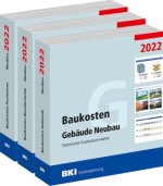 BKI Baukosten Gebäude + Positionen + Bauelemente Neubau 2022 - Kombi Teil 1-3