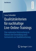 Qualitatskriterien fur nachhaltige Live-Online-Trainings