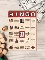 Kartka Bingo 30 Urodziny