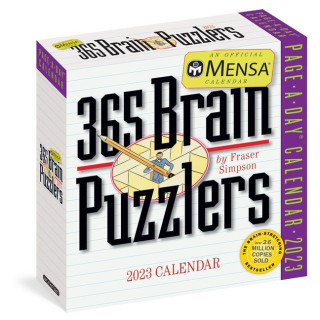 Mensa 365 Brain Puzzlers Page-A-Day Calendar 2023