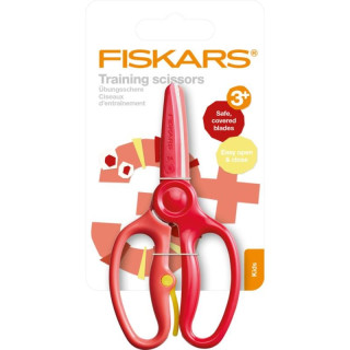 Fiskars Trénovací nůžky - červené od 3 let