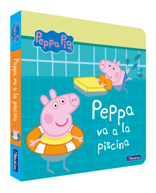Peppa Pig va a la piscina (Peppa Pig. Pequeñas manitas) (HASBRO,EONE)(Pevná)