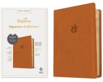 NLT Personal Size Giant Print Bible, Filament Enabled Edition (Red Letter, Leatherlike, Classic Tan): Dayspring Signature Collection