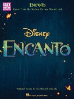 Encanto - Music from the Motion Picture Soundtrack Arranged for Easy Guitar with Notes and Tab with Lyrics: Music from the Motion Picture Soundtrack