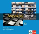 Aspekte Beruf B2. 4 Audio-CDs zum Kurs- und Übungsbuch