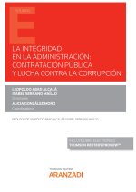 La integridad en la Administración: contratación pública y lucha contra la corru