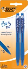 BIC Bu3 Grip Długopis niebieski 2szt blister