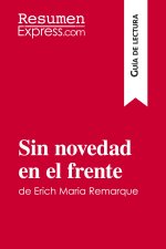 Sin novedad en el frente de Erich Maria Remarque (Guia de lectura)