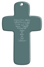 Croix bois imprimée Sisters 31 - Mots Calice