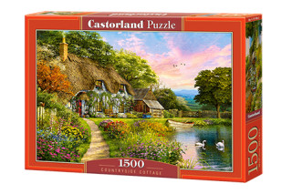 Puzzle 1500 Wiejski domek C-151998-2