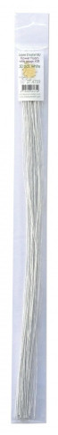 Leane floristický vázací drát délka 36cm - bílý 50 ks