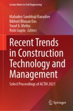 Recent Trends in Construction Technology and Management, 2 Teile