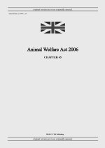 Animal Welfare Act 2006 (c. 45)