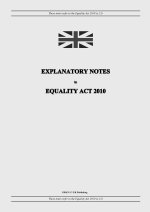 Explanatory Notes to Equality Act 2010
