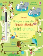Amici animali. Disegno e cancello. Piccole attività