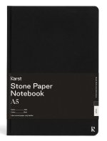 Carnet rigide A5 noir ligné