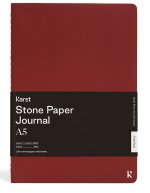 Cahier A5 bordeaux twin lot 2