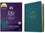 NKJV Life Application Study Bible, Third Edition, Large Print (Red Letter, Leatherlike, Teal Blue, Indexed)