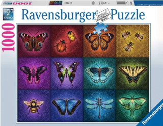 Puzzle 2D 1000 Piękne skrzydlate owady 16818