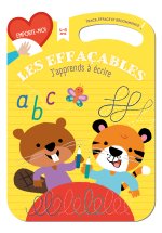 J'apprends à écrire (4-6) - jaune - Les effaçables, trace, efface et recommence