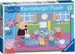 Puzzle 2D 35 Świnka Peppa i cała klasa 8627