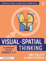 Visual-Spatial Thinking for Advanced Learners, Grades 3-5