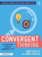 Convergent Thinking for Advanced Learners, Grades 3-5
