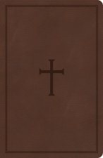 KJV Thinline Bible, Brown Leathertouch