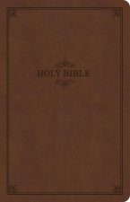 KJV Thinline Bible, Brown Leathertouch, Value Edition