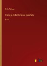 Historia de la literatura espanola