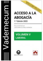 Vademecum Acceso a la abogacía. Volumen V. Parte específica laboral