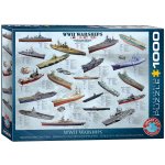 Puzzle 1000 WW II Warships 6000-0133