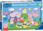Puzzle 2D 35 Świnka Peppa Piknik 8632