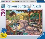Puzzle 2D 750 Duży Format Piękne podwórko 16941
