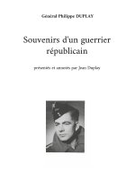 Souvenirs d'un guerrier republicain