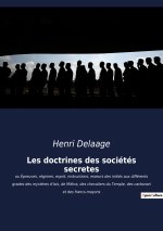 Les doctrines des societes secretes