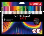 STABILO Pen 68 brush Arty Sada 30 ks
