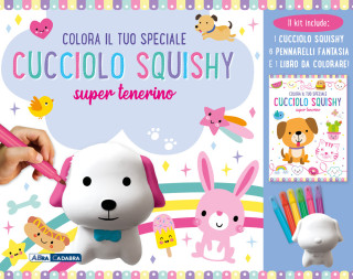 Colora il tuo speciale cucciolo Squishy super tenerino