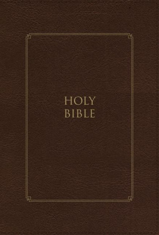 KJV, Thompson Chain-Reference Bible, Large Print, Leathersoft, Brown, Red Letter, Comfort Print