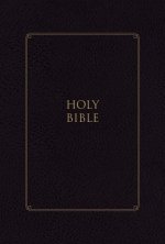 KJV, Thompson Chain-Reference Bible, Leathersoft, Black, Red Letter, Thumb Indexed, Comfort Print
