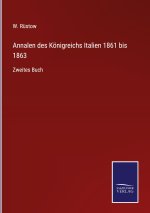 Annalen des Koenigreichs Italien 1861 bis 1863