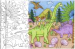 Kolorowanka w rolce Graffy Roll Dinozaury 5 m x 35 cm