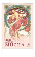 Alfons Mucha 2023 - nástěnný kalendář
