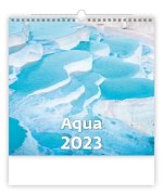 Aqua 2023 - nástěnný kalendář