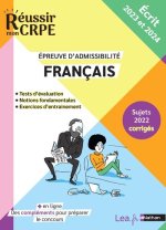 Français admissibilité écrit - Concours 2023 et 2024