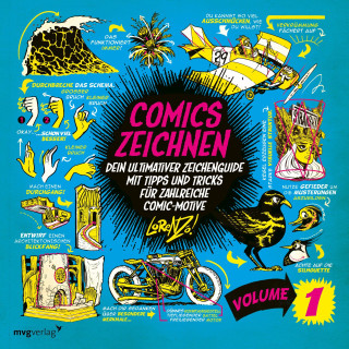 Comics zeichnen - 67 einfache Tutorials (Volume 1) (Pevná)