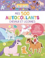 500 AUTOCOLLANTS - CHEVAUX ET LICORNES