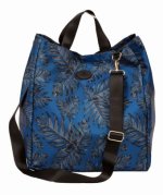 Easy Shopperbag Philodendron black