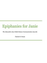 Epiphanies for Janie